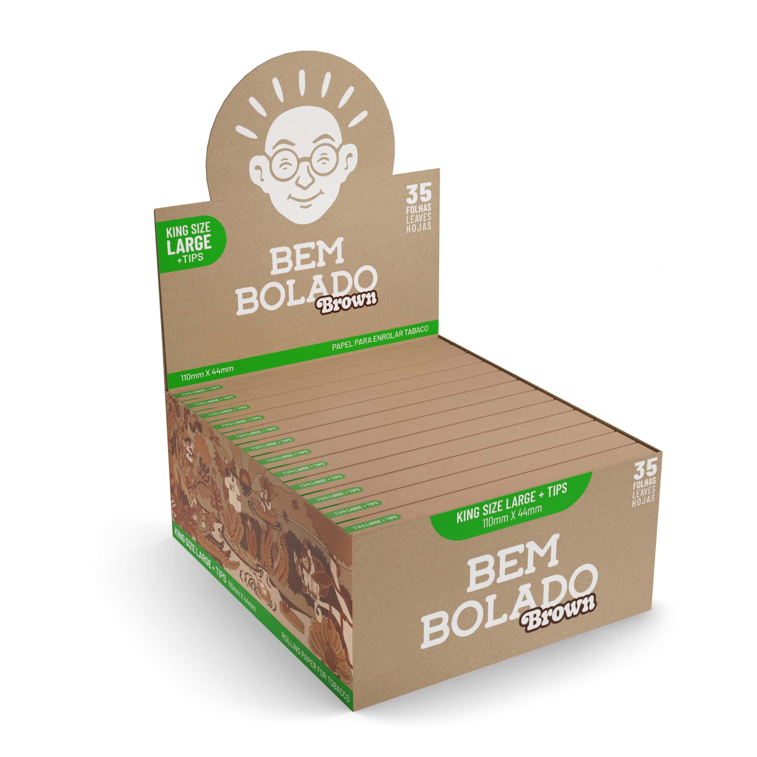 Display BROWN KING SIZE LARGE + TIPS